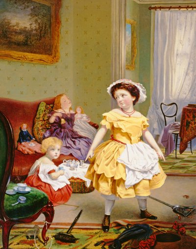 È il mio turno di fare la mamma! da Sophie Gengembre Anderson